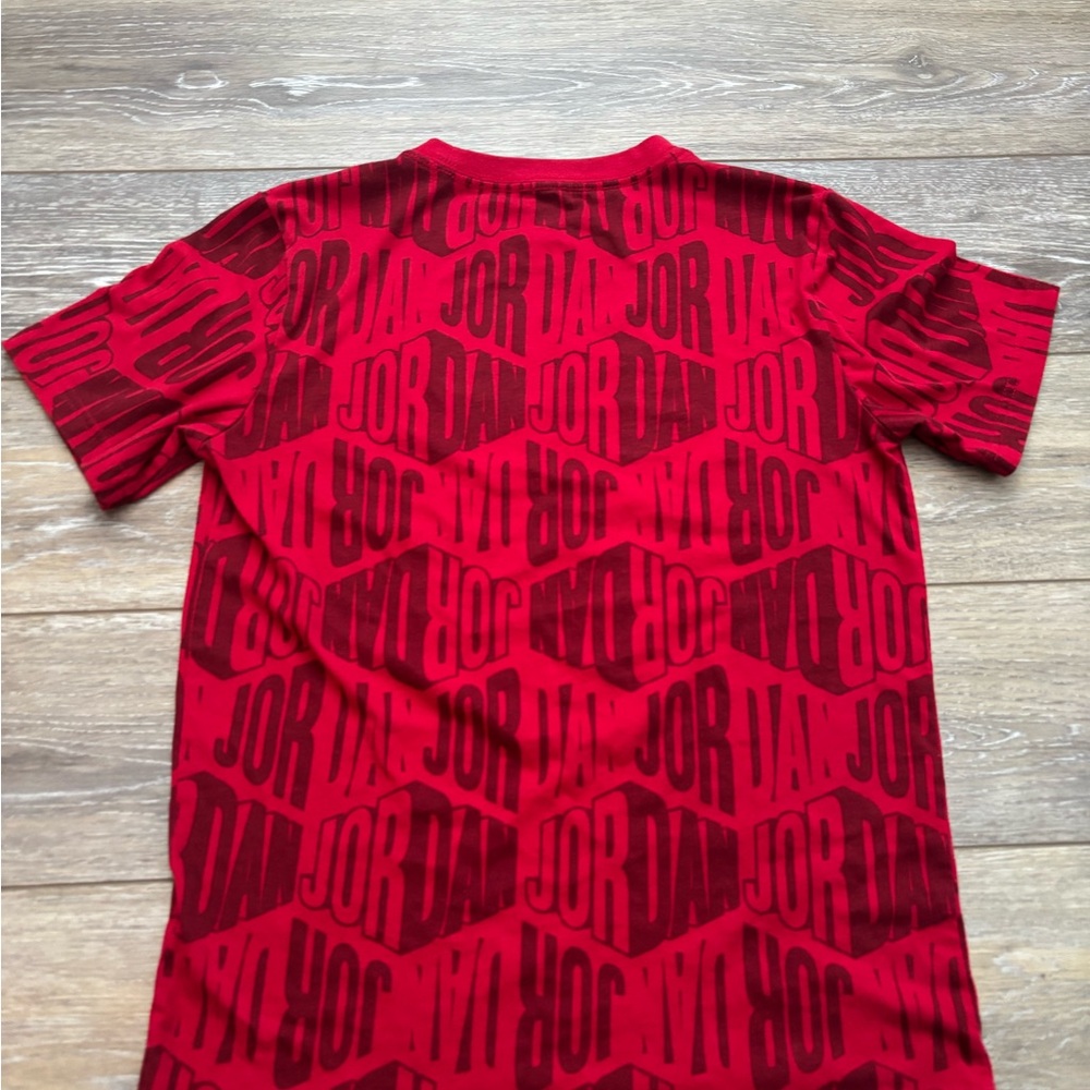 Jordan Kids Dynamic Red Graphic Tee - Picture 3 of 3